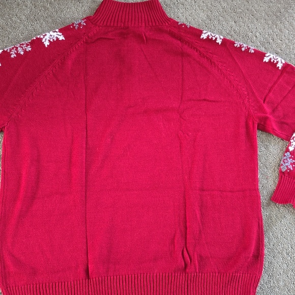 NWT Eddie Bauer, Size XXL, Quarter Zip Soft Sweater - Picture 8 of 10